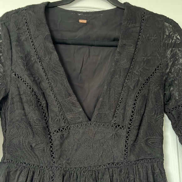 Free People Lace Overlay Dress - Picture 2 of 6